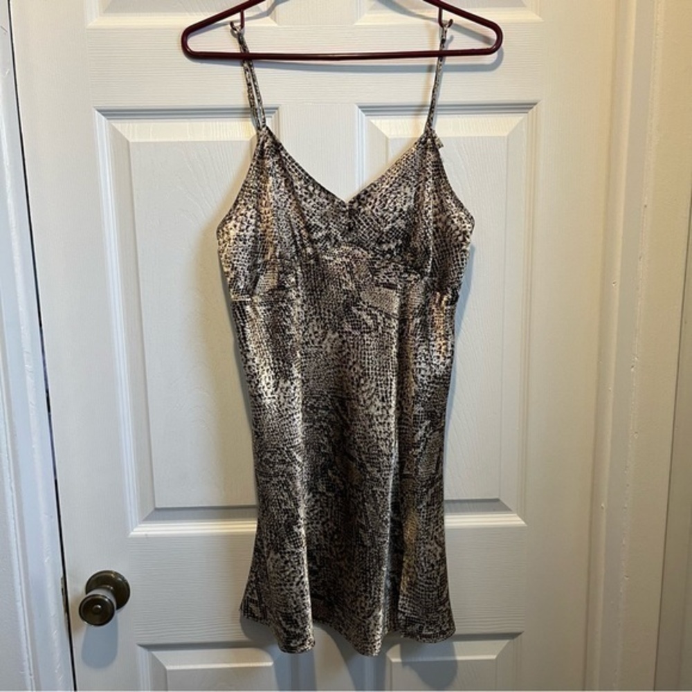 💥3/25$ Versailles Small vintage babydoll Women nightgown Dress black
